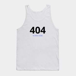 404 page Tank Top